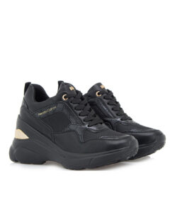RENATO GARINI (R119R152441I)-BLACK-MESH-CROCO