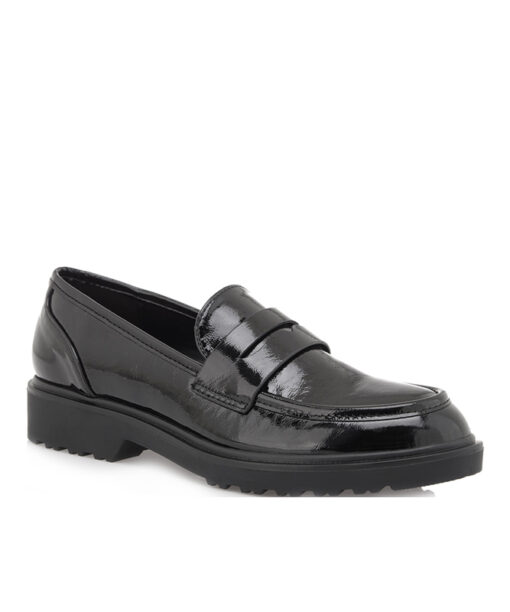 SEVEN (R185L2022028)-BLACK CRACKED PAT