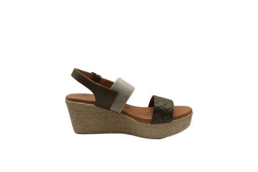 Oh My Sandals (5030)-DIANA KAKI COMBI - Image 2