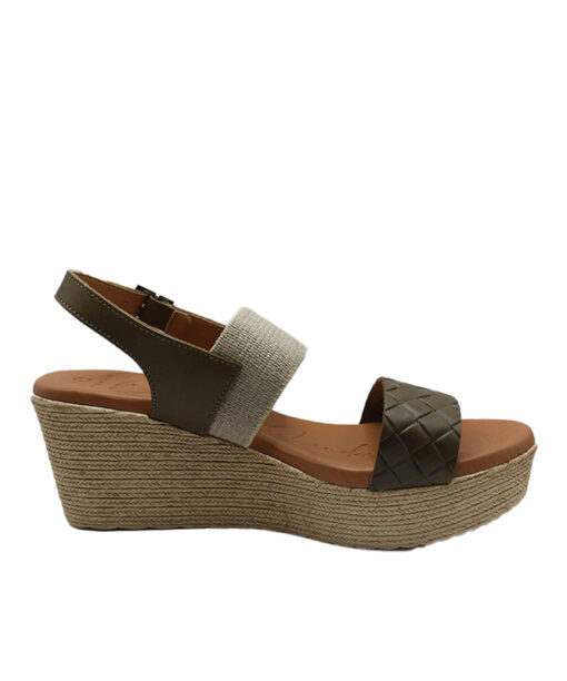Alternative view of Oh My Sandals (5030)-DIANA KAKI COMBI