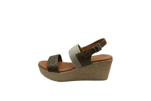 Oh My Sandals (5030)-DIANA KAKI COMBI - Image 3