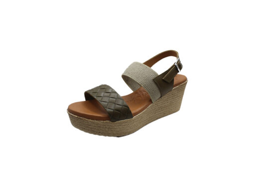 Oh My Sandals (5030)-DIANA KAKI COMBI