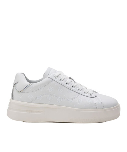 Alternative view of REPLAY-UNIVERISTY ALLOVER 2 (RZ4N0008L-0061)-WHITE