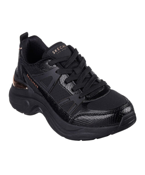 SKECHERS-HAZEL-FAYE (177576-BBK)-BLACK