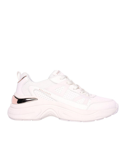 Alternative view of SKECHERS-HAZEL-FAYE (177576-WHT)-WHITE