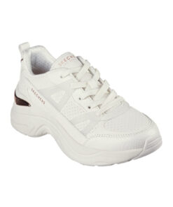 SKECHERS-HAZEL-FAYE (177576-WHT)-WHITE