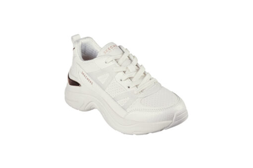 SKECHERS-HAZEL-FAYE (177576-WHT)-WHITE
