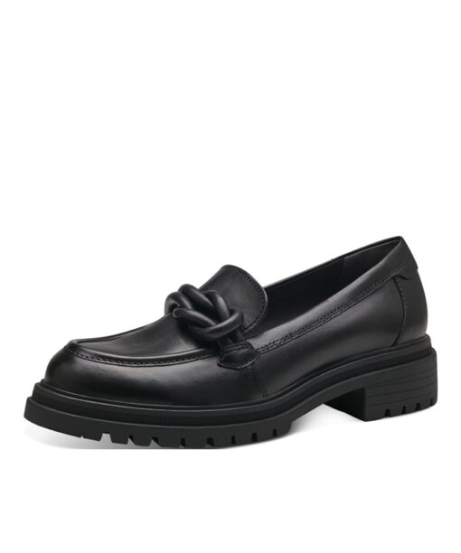 Tamaris-(24310-41-003)-BLACK-LEATHER