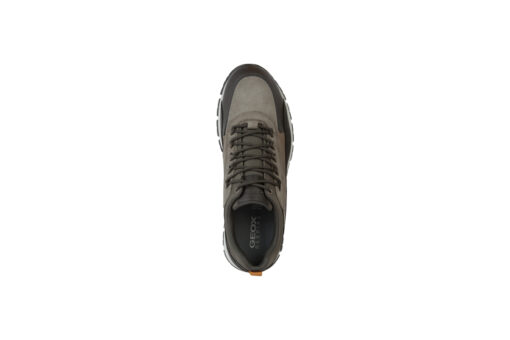 GEOX-U DELRAY B ABX B (U260MB-0FE22-C6T1B)-DK COFFEE-DOVE GRAY - Image 5