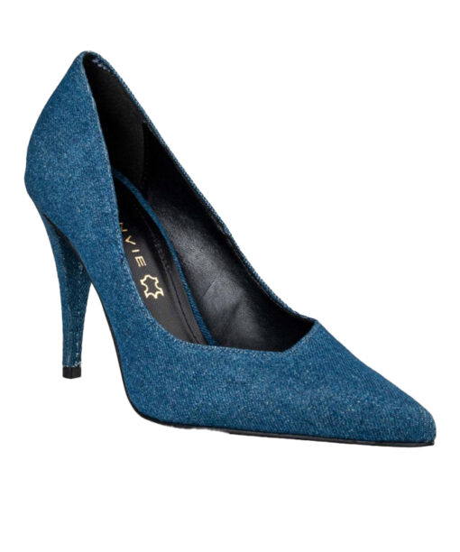 ENVIE SHOES-STILETTO PUMPS (E02-18070-144)-JEANS