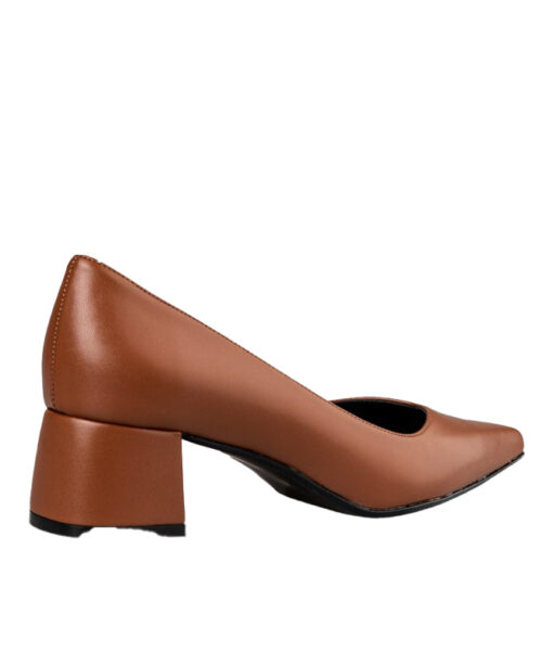 Alternative view of ENVIE SHOES-POINTED TOE PUMPS (E02-18130-26)-CAMEL