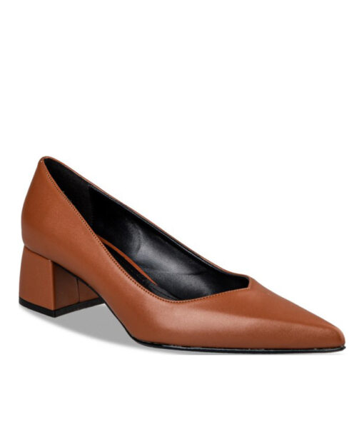ENVIE SHOES-POINTED TOE PUMPS (E02-18130-26)-CAMEL
