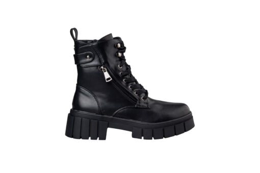 ENVIE SHOES-COMBAT BOOTS (E14-18118-34)-BLACK - Image 2
