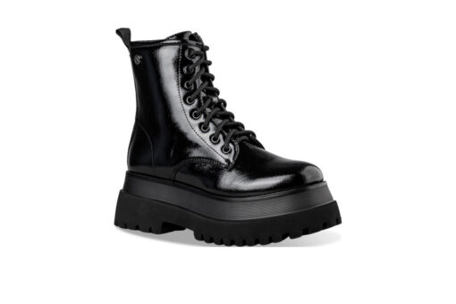 ENVIE SHOES-FLATFORM BOOTIES (E58-18376-34)-BLACK