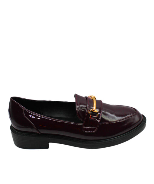 Alternative view of ENVIE SHOES-MOCCASINS (V36-18286-39)-BORDO