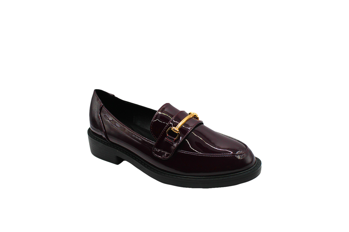 ENVIE SHOES-MOCCASINS (V36-18286-39)-BORDO