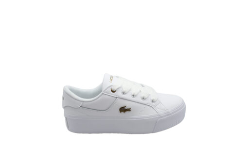 LACOSTE-ZIANE PLATFORM 123 1 CFA (45CFA001321G)-WHT-WHT - Image 2