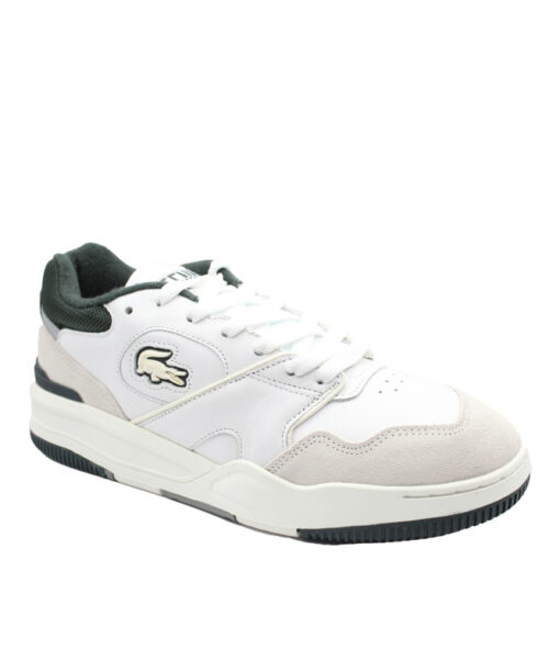 LACOSTE-LINESHOT 223 3 SMA (46SMA00881R5)-WHT-DK-GRN