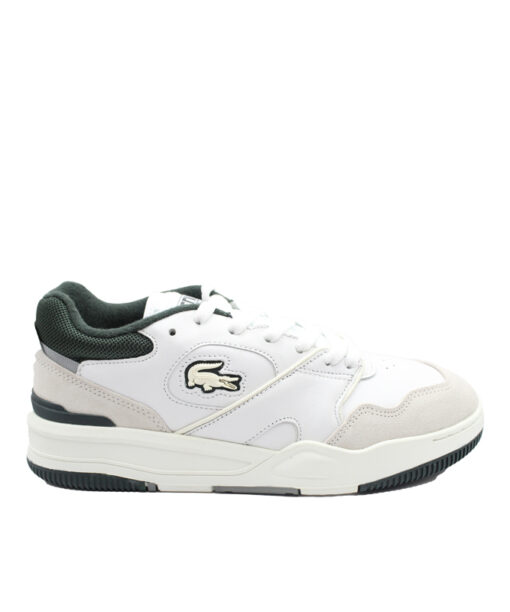 Alternative view of LACOSTE-LINESHOT 223 3 SMA (46SMA00881R5)-WHT-DK-GRN