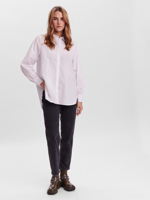 VERO MODA-VMELLA (10264952)-BRIGHT-WHITE - Image 4