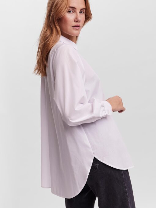 VERO MODA-VMELLA (10264952)-BRIGHT-WHITE - Image 5