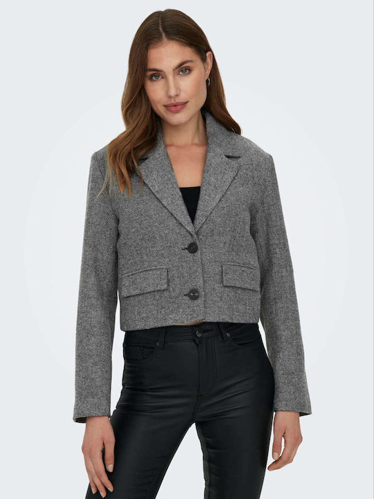 ONLY-ONLCORA (15305636)-MEDIUM-GREY-MELANGE - Image 4