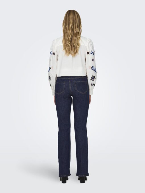 ONLY-ONLWAUW (15230472)-DARK-BLUE-DENIM - Image 2