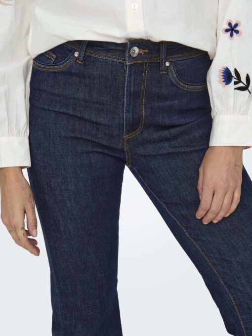 ONLY-ONLWAUW (15230472)-DARK-BLUE-DENIM - Image 4