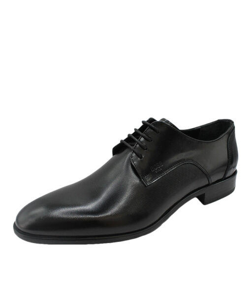 BOSS SHOES (Z7513)-BLACK-SPAZZ-POINT