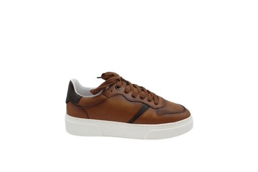 BOSS SHOES (ZA220)-COGNAC-STAMPATO - Image 2