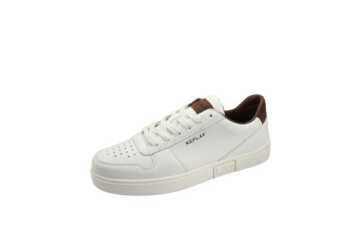 REPLAY-POLYS COURT 3 (GMZ3P-000-C0022L-3235)-TOFU CUOIO