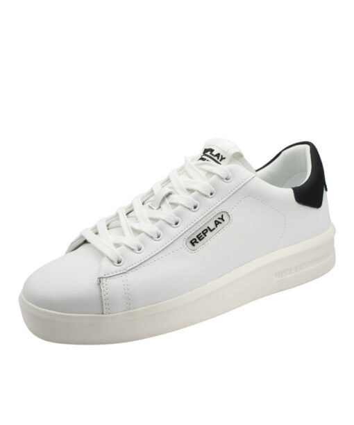 REPLAY-UNIVERISTY M PRIME 2 (GMZ4O-000-C0011L-0062)-WHITE-BLACK
