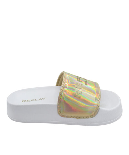 Alternative view of REPLAY-NEW LOTTY IRIDESCENT (GWF1H-000-C0022S-0045)-PLATIN