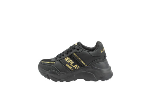 REPLAY-VANESSA TAPE (GWS7Z-000-C0007S-0006)-BLACK-GOLD - Image 2