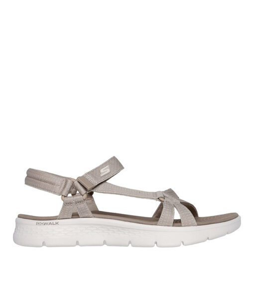SKECHERS-GO-WALK-FLEX-SANDAL (141451-TPE)-BEIGE