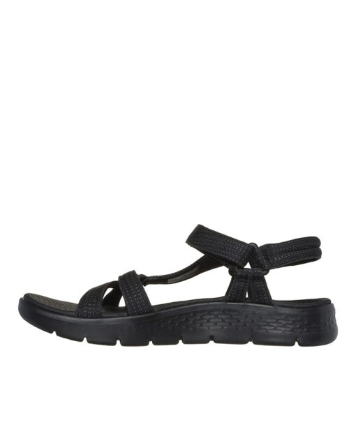 Alternative view of SKECHERS-GO-WALK-FLEX-SANDAL (141451-BBK)-BLACK
