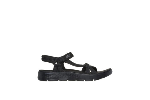 SKECHERS-GO-WALK-FLEX-SANDAL (141451-BBK)-BLACK