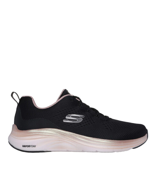 Alternative view of SKECHERS-VAPOR-FOAM-MIDNIGHT GLIMMER (150025)-BKRG