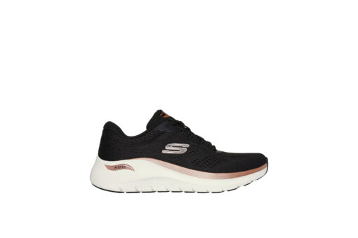 SKECHERS-ARCH-FIT-2.0 (150067-BKRG)-BLACK-PINK GOLD - Image 2