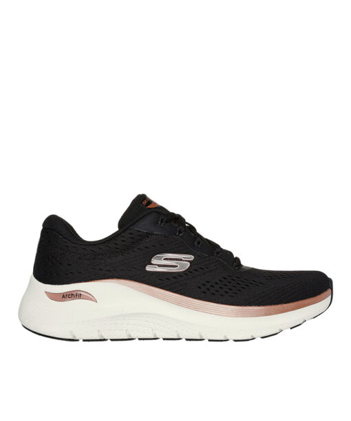 Alternative view of SKECHERS-ARCH-FIT-2.0 (150067-BKRG)-BLACK-PINK GOLD