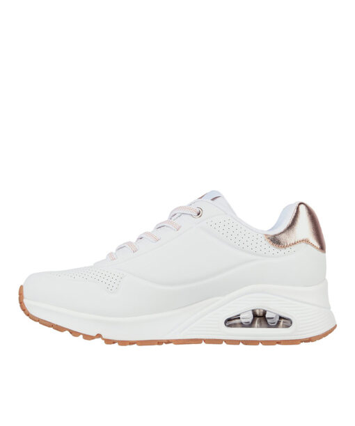 Alternative view of SKECHERS-SHIMMER-AWAY (155196-WHT)-WHITE