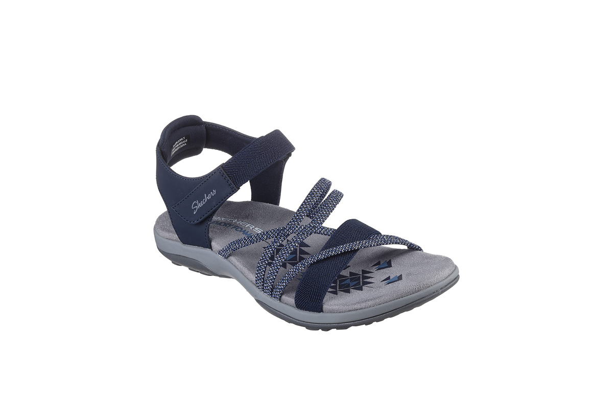 SKECHERS-REGGAE-SLIM (163193-NVY)-DARK-BLUE