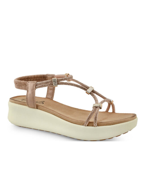 EXE (S489Q021206E)-NUDE METALLIC