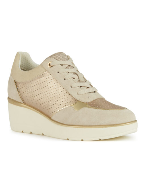 GEOX-D-ILDE A (D25RAA-0AJ22-CB55V)-CHAMPAGNE-LT-SAND