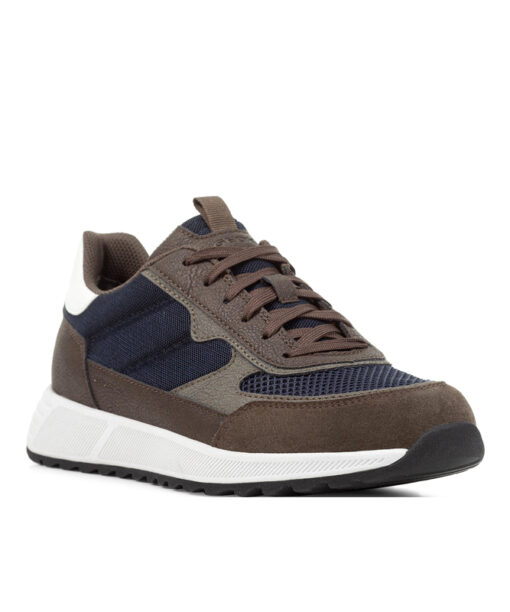 GEOX-U-MOLVENO B (U45F1B-014EK-C3KF4)-DK-OLIVE-NAVY