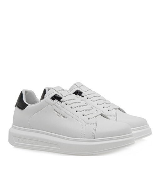 RENATO GARINI-MARCELLO 711 (S5700710375N)-WHITE-BLACK CROCO-WHITE OUTSOLE