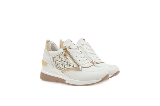 RENATO GARINI (S119R07047A2)-WHITE LT-GOLD CRACKE