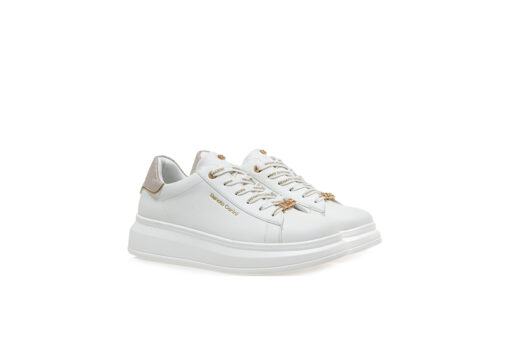 RENATO GARINI (S119R166208E)-WHITE BEIGE GOLD STA