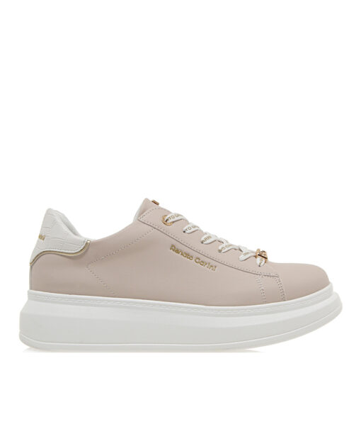 Alternative view of RENATO GARINI (S119R166295Z)-BEIGE-WHITE CROCO