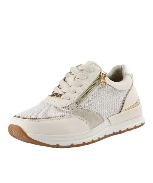 SEVEN (S101A10326A3)-BEIGE GLITTER PATENT